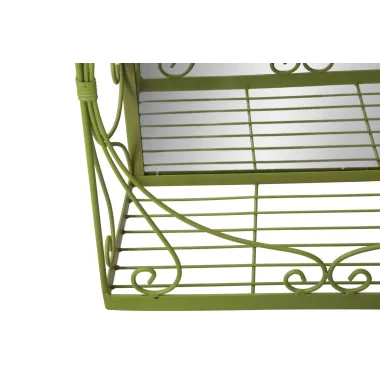 P/Wazy Metalowe z Lusterkiem do Zawieszenia 35x18x66 cm